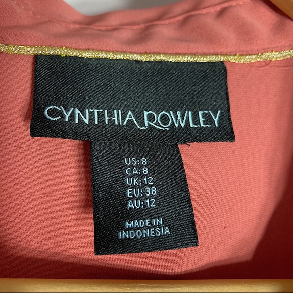 Cynthia Rowley Rusty Rose Drop Waist - Picture 3 of 6